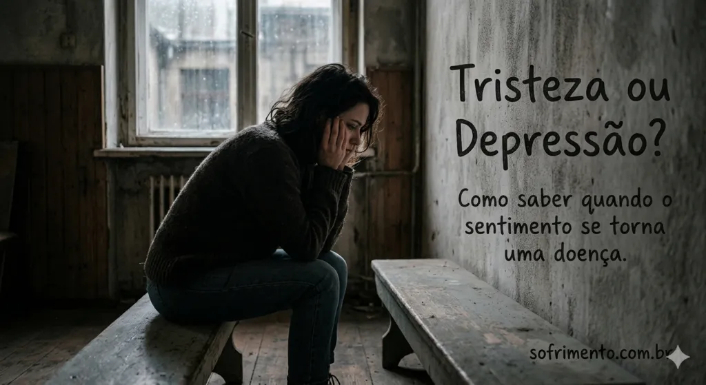 Tristeza ou Depressão? Como saber quando o sentimento se torna uma doença. 3 Tristeza ou Depressão? Como saber quando o sentimento se torna uma doença.